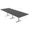 Skutchi Designs 45 in W, 144 in L, 29 in H, Engineered Wood Top, Grey HAR-REC-48x143-T-ASIANNIGHT - alternate 1